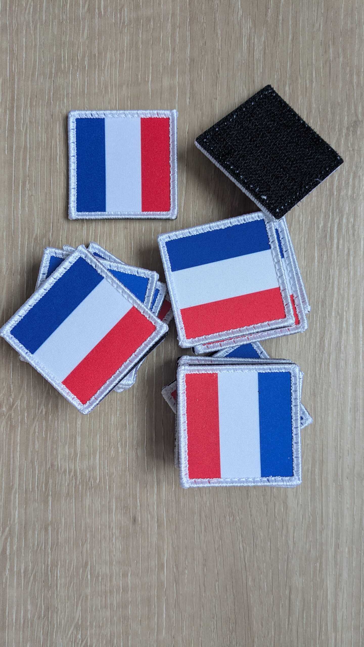 Écussons Bleu Blanc Rouge